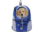 Papieeed Pet Carrier Zaino Cani Piccoli Gatti Fino A 5-6 Libbre, Mani Libere Borsa Da Viaggio, Design Traspirante Fondo Impermeabile Escursioni