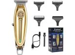 Kemei Tagliacapelli Professionale Tagliacapelli Trimmer Uomo Tagliabarba Tagliacapelli Lungo Professionale Parrucchiere Ricaricabile I Contorni