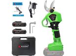 Batteria Da 40 Mm Forbici Elettriche Per Potatura, Batteria Ricaricabile Al Litio 2 X Ah, 21 V Weinbaum 6-8 Tempi Di Lavoro