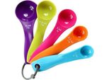 Cucchiai Dosatori Da Grammi, Set Di Cucchiai, Colorati Di Diverse Capacità, Cucchiai Da Porzione, Colorati Per Cucinare E Cuocere, Utensili Per Liquidi In Polvere,