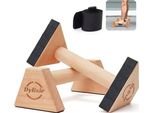 Barre Per Flessioni 2 Parallele In Legno Per Flessioni, Attrezzature Per Calisthenics Adatte Alle Articolazioni, Attrezzature Per Il Fitness A Casa Per Flessioni E Handstand