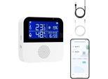 Emylo Wifi Termometro Igrometro Da Interno Tuya Sensore Di Temperatura Ambiente App Intelligente Registrazione Dati Camera Del Bambino, Accessori Per Serre, Garage