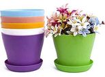 Vasi Per Piante Da 20 Cm In Plastica Grande Con Sottovaso Vaso Per Fiori Autoinnaffiatoio In Plastica Bianca Vasi Per Piante Addensanti Per Interni Ed Esterni