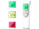 Bestek Termometro Per La Febbre, Termometro Digitale A Infrarossi Senza Contatto Per La Fronte, Per Adulti E Bambini Misurazioni Accurate, Allarme, Display Lcd, Commutazione ° C O