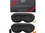 Maschera Per Il Sonno Beevines, 2 Confezioni Di Maschere Per Gli Occhi 100% Oscuranti Per Il Sonno Maschera Per Gli Occhi 3D Per Donne E Uomini, Maschera Per Il Sonno A Pressione Zero Per Il Sonno Laterale, Copertura Per Gli Occhi