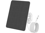 6 W Pannello Solare Telecamera Di Sorveglianza Wireless Per Esterni, 5 V IP65 Impermeabile Alimentazione Batteria Di Sicurezza 3 M, Compatibile Micro Usb Tipo C, 360