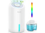 Deumidificatore Elettrico Piccolo 860 Ml, Camera Da Letto, Bagno, Cantina, Deumidificatore Per Ambienti Silenziosi, Risparmio Energetico 7 Colori, Led Commutabile -Lic