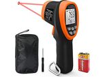 Infurider Termometro Digitale A Infrarossi, -50°C - 1500°C Misuratore Di Temperatura Laser Senza Contatto Misuratore Di Temperatura, Pirometro Ir 30:1 Pistola Di Temperatura