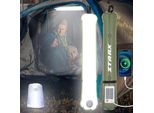 Lampada Da Campeggio A Led Ricaricabile E Pieghevole Banca Di Energia Solare 2 Metodi Di Ricarica (Solare/Usb) 4 Modalità Campeggio All'aperto, Interruzioni Di Corrente, Emergenza, Emergenza