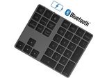 Tastiera Numerica Bluetooth 34 Tasti Wireless Numpad Tastiera Ricaricabile Computer Laptop Tablet Phone Pad Compatibile Windows Surface Pro