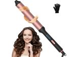 Ferro Arricciacapelli Sottile 36 Mm, Ricci Stretti, 110-230 ° C Tutti I Tipi Di Capelli, Corpo In Ceramica Tormalina, 30 Secondi Di Riscaldamento, Clip Professionale Lunga