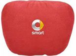 Hepbak -Poggiatesta Per Sedile Auto Mercedes Benz Smart 450 451 453 Fortwo Forfour, Cinghia Regolabile, Morbidezza, Cuscino, Rosso