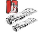 Longzon Tagliaunghie Set 2 Lime Per Unghie, Tagliaunghie In Acciaio Inox Unghie Dei Piedi
