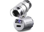 Uadme Mini Microscopio Led 60X, Lente D'ingrandimento Tascabile Per Gioiellieri, Lampada Uv Leggera Portatile 60X, Gioielleria, Orologeria, Lettura
