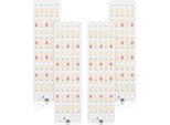 540 Led Lampada Per Piante, Led A Spettro Completo, Confezione Da 4 Luci, Luce Di Crescita 3/9/12H Timer 10 Tipi Di Luminosità Luminosità Piante Da Interno