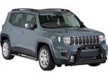 Barra Di Protezione Paraurti Anteriore Per Jeep Renegade 2018-2022 ø63Mm Acciaio Nero