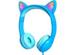 Per Bambini Con Volume Del Microfono Limitato A 85 Db E Illuminazione A Led - Cuffie A Filo Con Interfaccia Per La Condivisione Di Cuffie Stereo