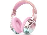 Jyps Cuffie Bluetooth Per Bambini, Cuffie Senza Fili Bluetooth Per Bambini Over Ear, Cuffie Per Bambini Bluetooth E Cavo, Cuffie Per Bambini Da 3 5 6 7
