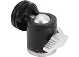 Mini Testa A Sfera In Lega Di Alluminio 360 Gradi Girevole Treppiede Fotocamera Con 1/4 Di Pollice A Vite Attacco Scarpa Fredda Per Il Supporto Del Telefono