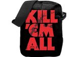 Metallica - Borsa A Tracolla "Kill Em All"", Blood RO14485 (Taglia Unica) (Nero/Rosso)"