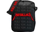 Metallica - Borsa A Tracolla "Kill Em All 1"" RO14484 (Taglia Unica) (Nero/Rosso)"