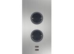 Presa Ad Angolo In Acciaio Inox, Presa Da Cucina, Usb A/C, 2X Schuko, 3600 W
