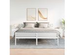 Vidaxl Comodini 2 Pezzi Con 2 Cassetti Bianchi 40X36X50 Cm