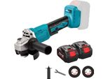 Smerigliatrice Angolare, A Batteria, Motore Brushless, Con 2 Batterie, Eu