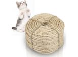 Fiqops Sisal Corda Corde Guinzaglio Graffiatoio Corda Naturale Gatto Scala Tiragraffi Varie Lunghezze Lunghezze 10000*0.8CM