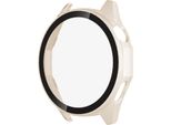 Inf Custodia Protettiva Bianca In Pc E Vetro Temperato Per Huawei GT6 Pro 46Mm