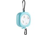 Inf Stendibiancheria Portatile Retrattile - Ideale Per Viaggi E Campeggio Blu