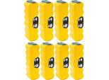 Batteria Di Ricambio, Capacità 6000Mah, Compatibile Con La Serie Irobot Roomba, 8 6,0Ah NI-MH, 14,4 V