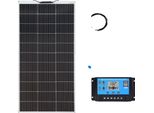 Pannello Solare Flessibile, Alta Efficienza, Compatibilità Versatile, Kit Solare Da 12V 120W