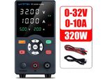 Alimentatore Dc, Tensione Regolabile, Connessione Per Carica Rapida, Uscita 0-32V 0-10A, Uscita 0-32V 0-10A