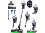 Aspirapolvere A Batteria, Forte Potenza Di Aspirazione, Design Autoportante, Viola, Ue