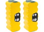 Batteria Di Ricambio, Capacità 6000Mah, Compatibile Con La Serie Irobot Roomba, 2 6,0Ah NI-MH, 14,4 V