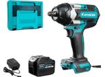 Avvitatore A Impulsi, Coppia 1800 N.M, Motore Brushless, 1X9.0Ah Bat Plastica, Eu