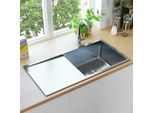 The Living Store Lavello Da Cucina Artigianale In Acciaio Inox