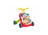 Kikkaboo Laufwagen 2 in 1 Grow Spieltisch Motorikspielcenter Musik Lichtfunktion gelb