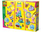 Ses Creative® Set Per Colata Di Gesso Glitter 3 In 1 Multicolore
