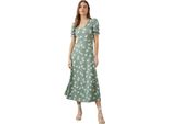 Dorothy Perkins - Vestito Midi Da Donna A Maniche Corte DP2146 (38 It) (Khaki)