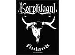 Korpiklaani - Toppa "Finlandia"" - Poliestere RO6050 (Taglia Unica) (Nero/Bianco)"
