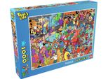 Puzzle Di Goliath - That's Life Tv Studio 1000 Teile Cartoon Puzzle