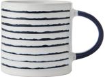 Tazza In Gres Di Mikasa | 390 Ml | A Righe