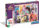 Clementoni Cle Puzzle 104 Superkolor Unicornacademy 25094