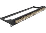Delock - Pannello Patch - Montabile A Rack - Lc Duplex Mm X 24 - Nero, Beige - 1U - 48,3 Cm (19") (43388)"
