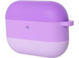 Inf Custodia Protettiva In Silicone Gradiente Per Apple Airpods Pro 3 Con Portachiavi Viola