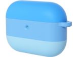 Inf Custodia Protettiva In Silicone Gradiente Per Apple Airpods Pro 3 Con Portachiavi Blu