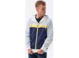 Ombre Clothing Giacca Di Transizione Da Uomo Firenze Bianco-Navy Xl