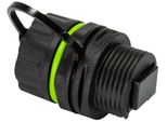 Logilink Professional FA05SX1 Accoppiatore In Fibra Ottica Logilink Con Cappuccio Protettivo, Sc Simplex, IP68